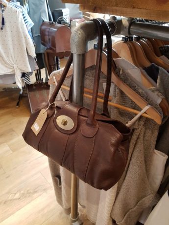 Handbag at The Boutique charity shop Watlington on Charis White Interiors blog